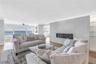 Livingroom with eletric fireplace
