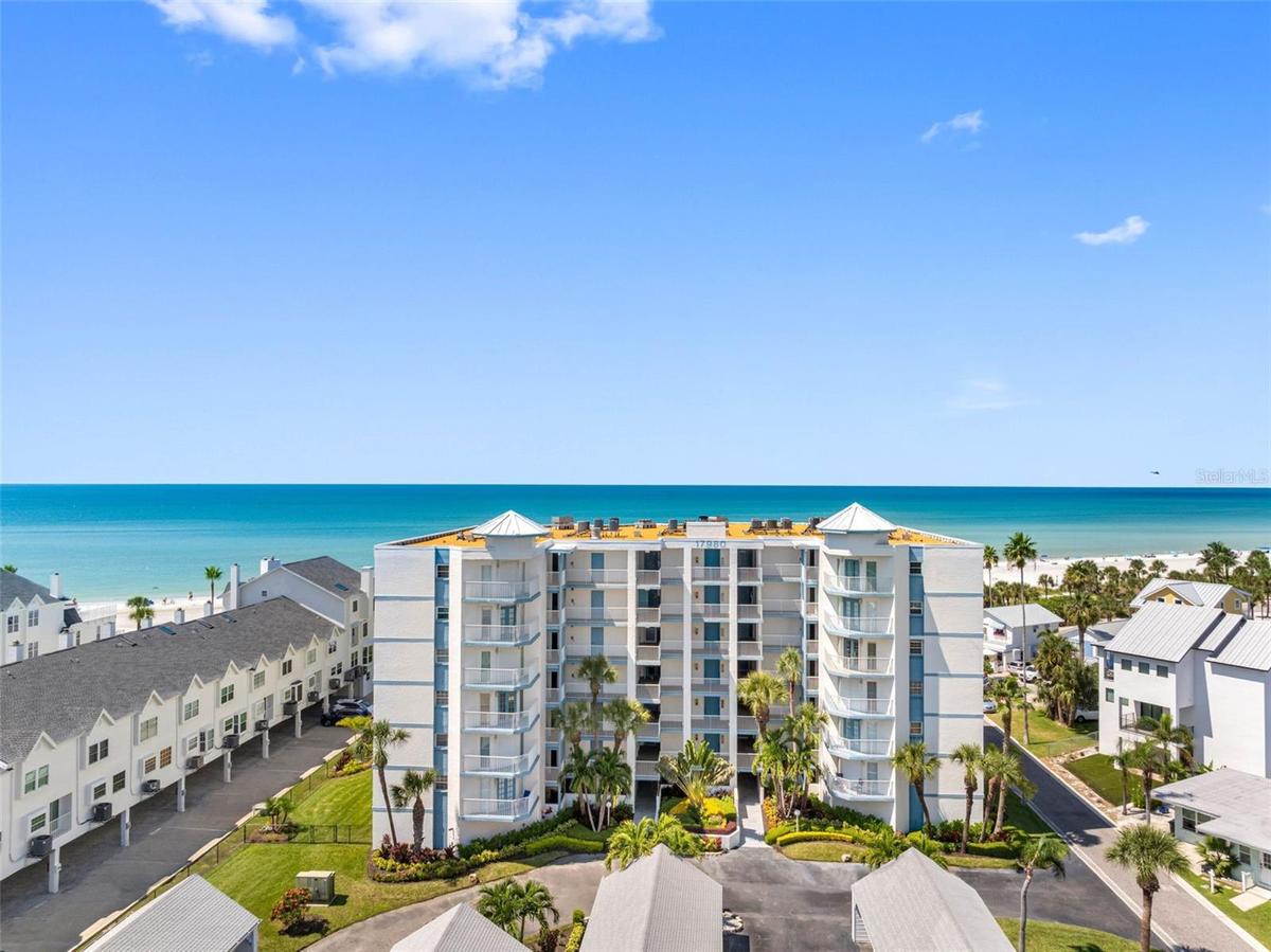 Located on 200 ft of beach/gulf front