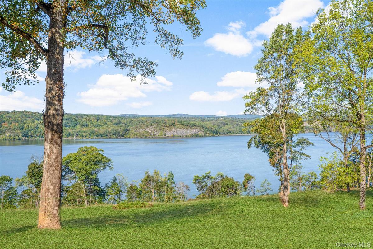 Water view featuring a forest