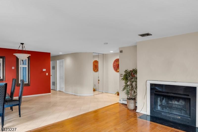 Living Room with Fireplace