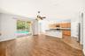 Great Room / Family room view of the kitchen and eat in dining room