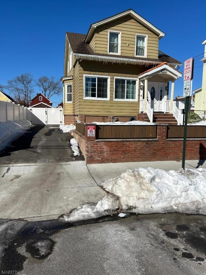 front driveway