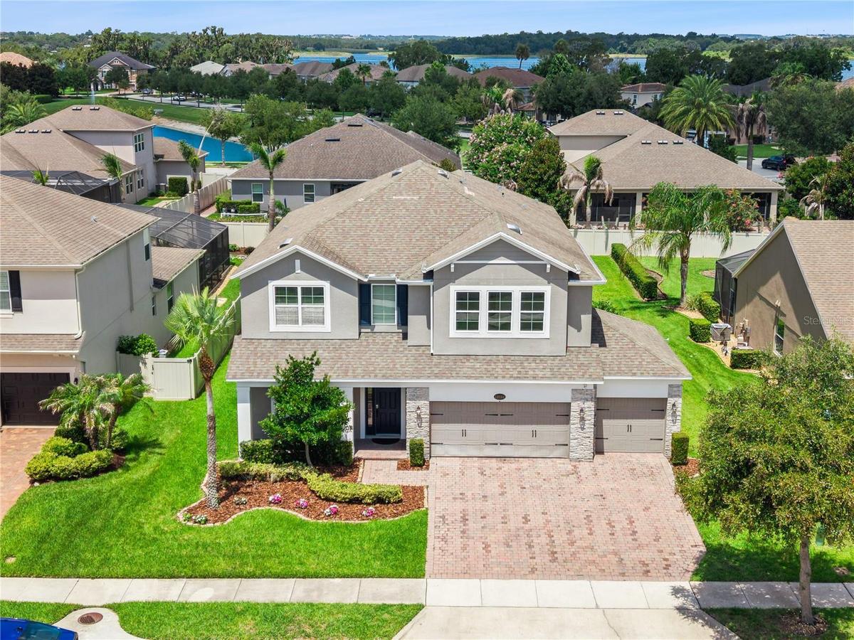 Aerial Front Exterior View
