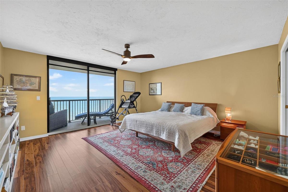Primary Bedroom overlooking the water