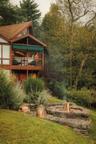 View of yard featuring an outdoor fire pit