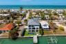 Drone photo on the home of the exterior rear