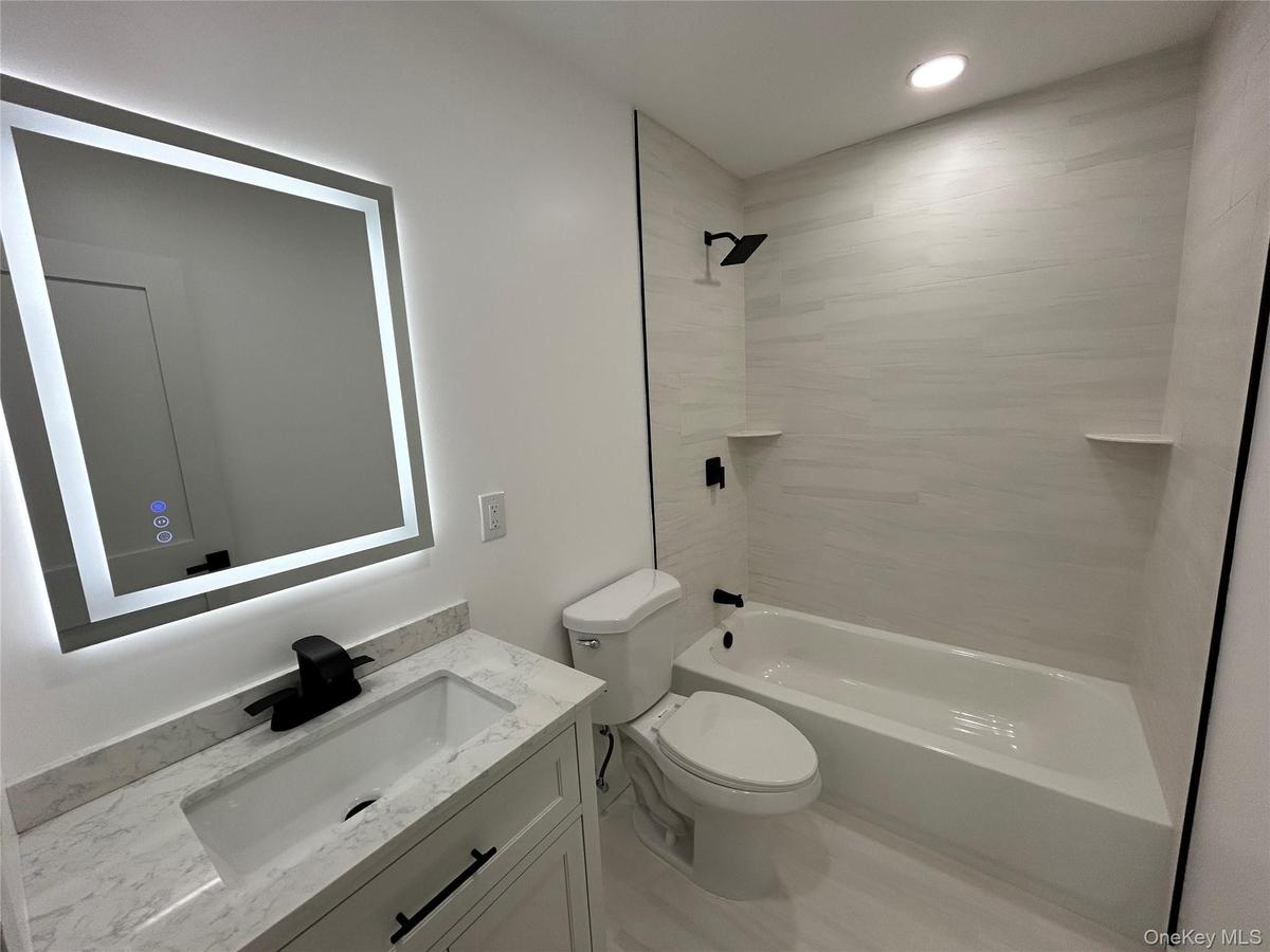 Tiled Shower and flooring.