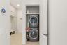 Downstairs laundry closet
