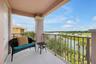Lake view balcony