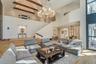 30 ft Vaulted Ceilings in Living Rm