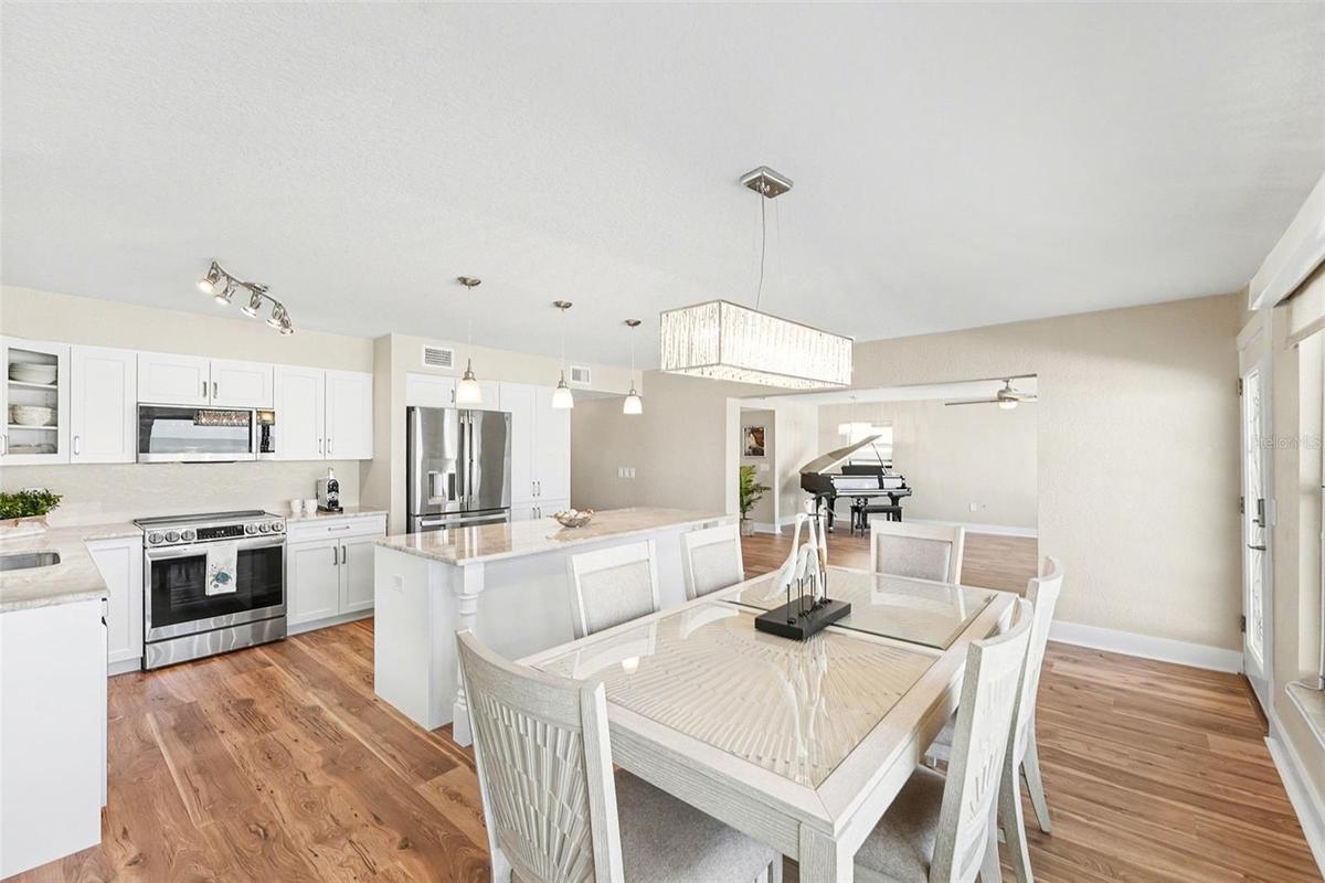 Enjoy an Open concept design with endless possibilities for making it your home, multigenerational property, investment home, or rental.  VRBO and Air