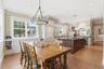 Eat-in Kitchen area surrounded by gorgeous windows