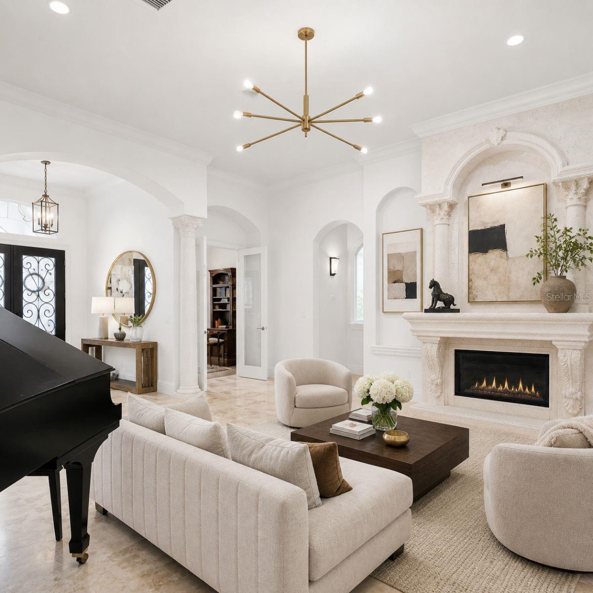 Digitally Enhanced to show staging and updated light fixture