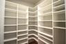 Custom Closet - Shelves can be moved to create space to Hang