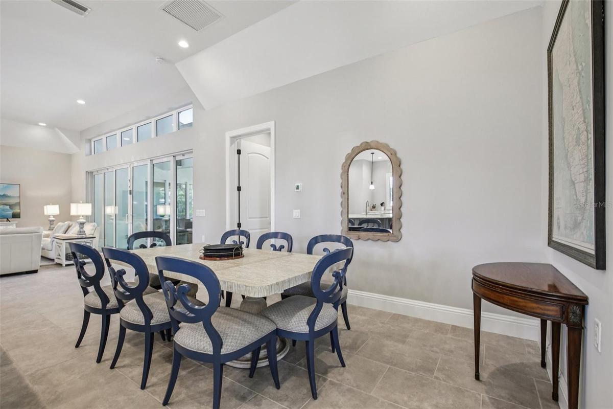 Dining area