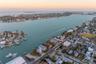 Sunset drone shot looking Southeast