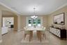GRACEFUL ARCHED OPENINGS lead to the formal Dining Room, where French doors invite you outside to your PRIVATE BACKYARD RETREAT. Virtually Staged