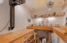 Kitchen with butcher block counters