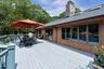 Wood Deck with Outdoor Dining Area