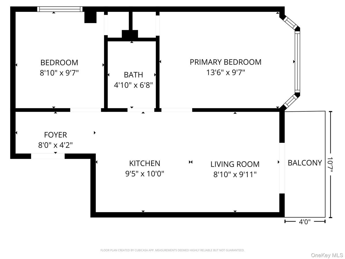 View of floor plan / room layout
