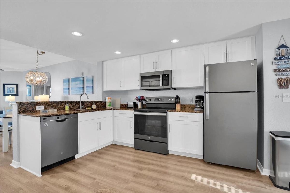 Stainless appliances