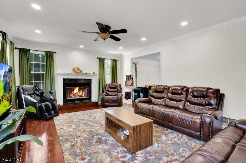 Family Room w/ Fireplace