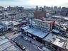 Bird's eye view of city skyline