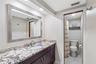 ... Second Floor Main Guest Bedroom Comes En- Suite with It's Private Bathroom. Floorplan Allows Your Guest To Have  Private Access From the 5th Floor