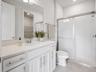 Virtually staged 1st floor en-suite bath