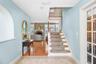 Custom Tile and Wood floors Foyer entrance