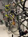 Garage with bike storage
