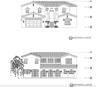 Frontal and Rear Elevations