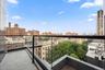 Balcony with a city view