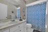 Guest Bathroom | 3816 ROYAL PALM DR, BRADENTON, FL 34210