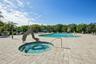 Spa with easy access entry for all to enjoy.