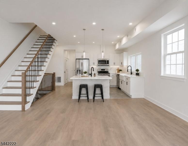 LIVING AND KITCHEN