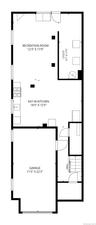 Ground floor with access to basement and living areas from garage.