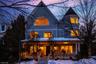 Front at twilight