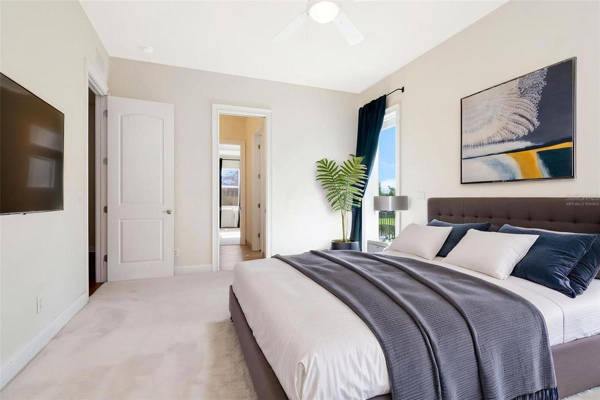 Virtually Staged Bedroom 2