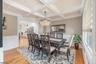 Formal DR w/coffered ceilings