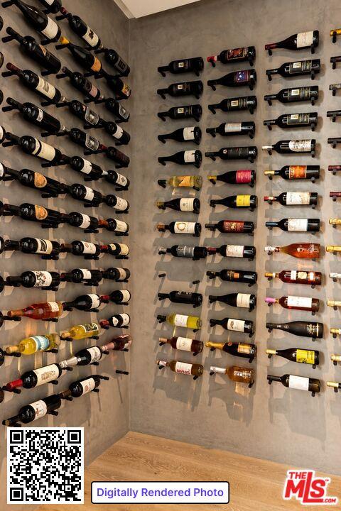 Wine Room Virtually staged