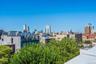 View of city skyline
