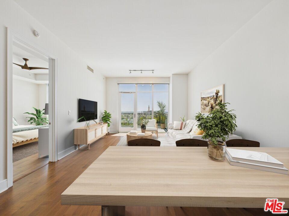 Open-concept living & dining a