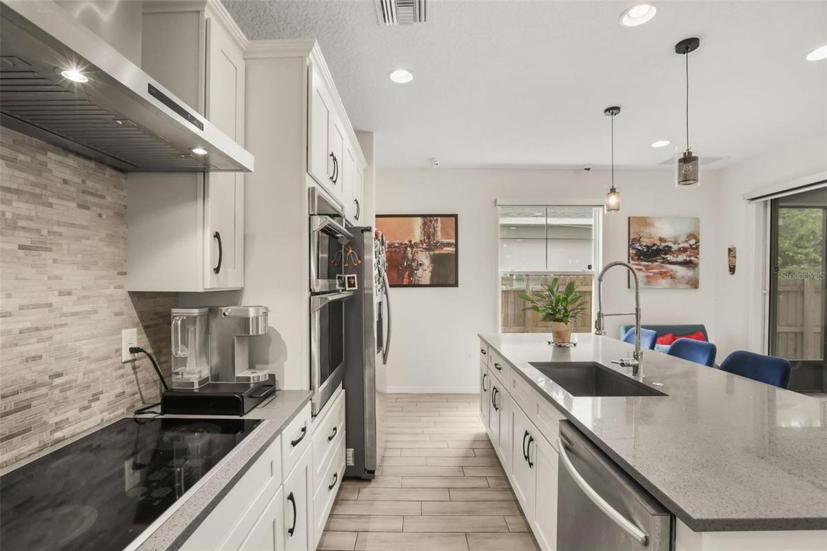 Backsplash and high end finishes