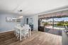 Dining area just steps from the pool
