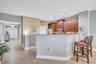 Kitchen with Desk and Open Floorplan