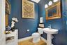 Convenient main floor half bath.
