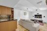 Kitchen and family room