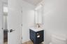 The casita half bathroom