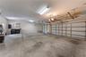 Attached 3-car garage.